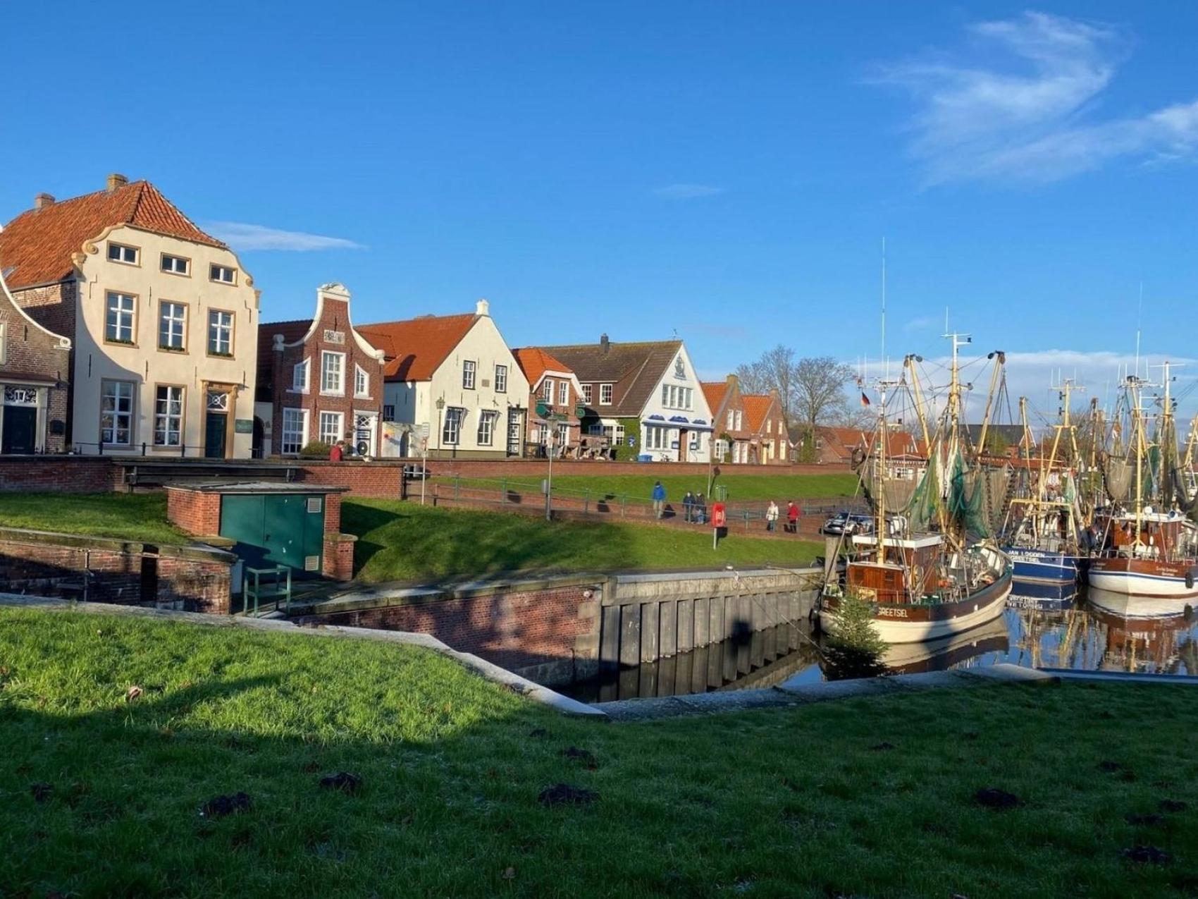 Ferienhaus Sandmann Greetsiel Krummhörn Exteriör bild